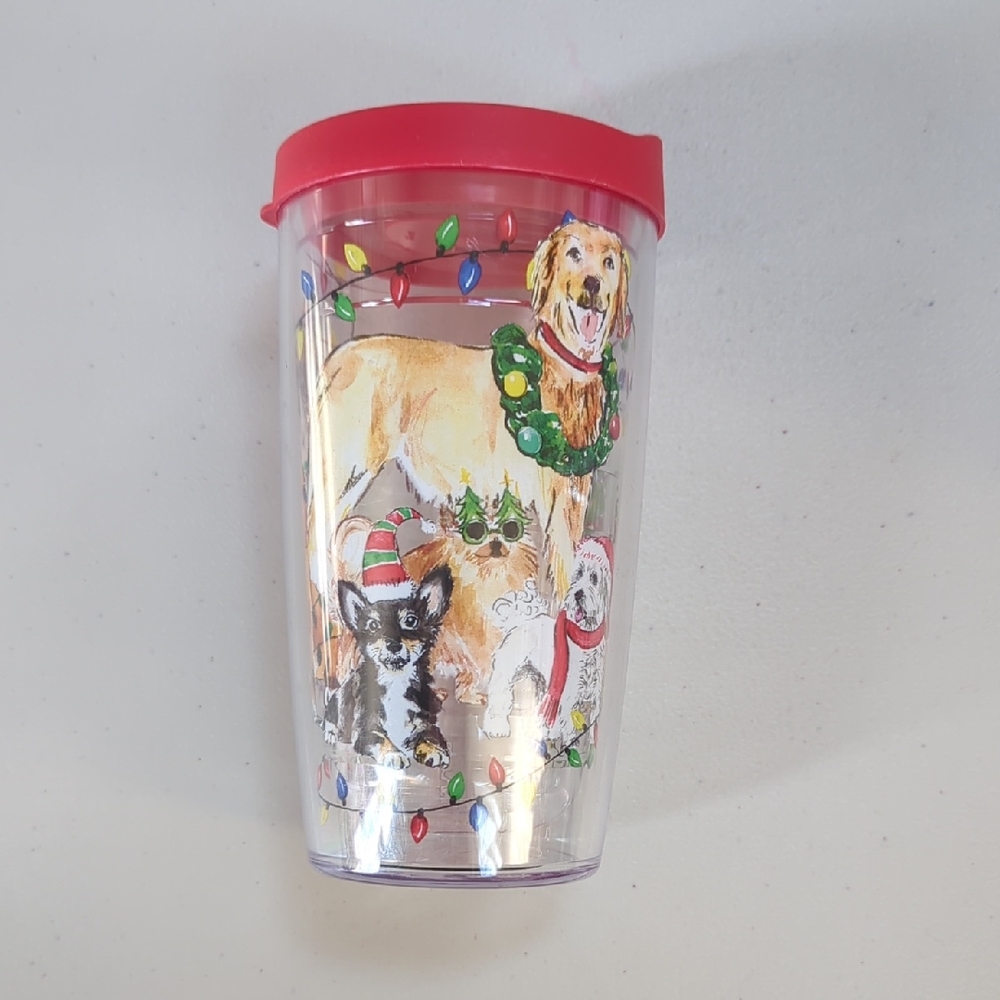 Tervis, 16 oz Holiday Dog Themed Acrylic Tumblr